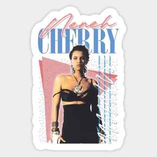 Neneh Cherry / Retro Fan Design Sticker